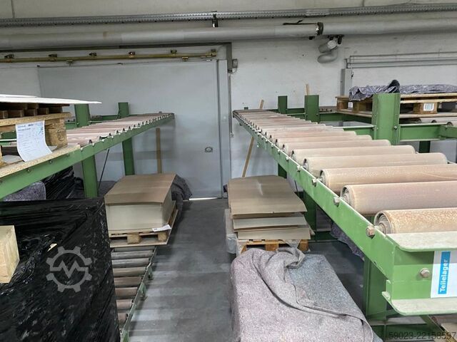 Válečkový dopravník  Schwerkraft ohne Antrieb