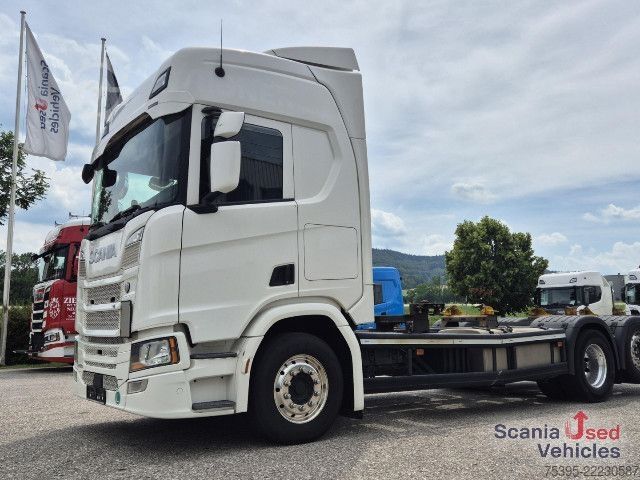 Felépítménycserélő teherautó Scania R 450 B6x2*4NB Lenkachse Multi BDF !!
