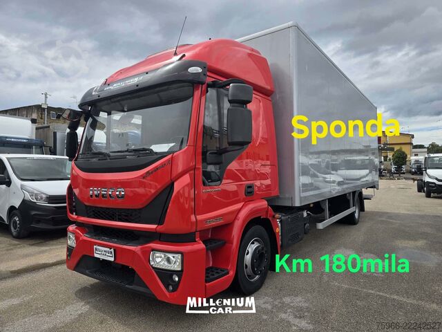 Camião de caixa fechada Iveco EUROCARGO 120E22 FURGONE 7,70 (2018)