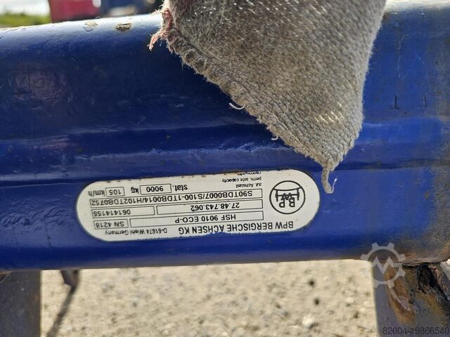 Axle BPW HSF 9010 ECO-P | TRAILERAXLE |DRUM.