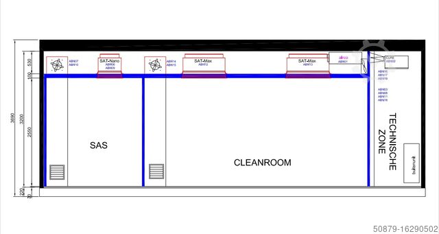 Cleanroom / Cleanroom ISO 6 ABN Stericube Matrix ISO 6