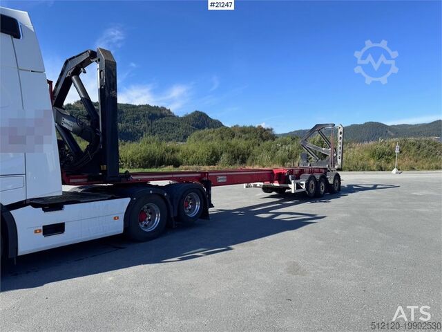 Container transport Hammar 160C Side Loader