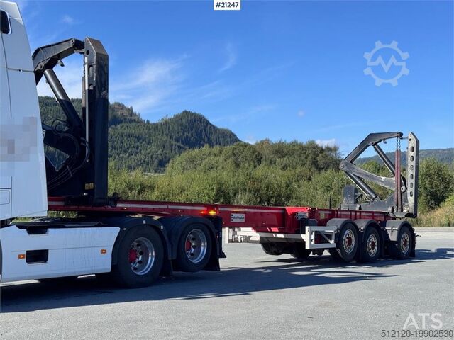 Transporte de contenedores Hammar 160C Side Loader