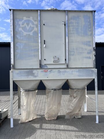 3-zakken zaagselafzuiger MAPELLI 11 kW MAPELLI 11 kW