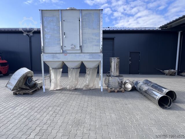 3-zakken zaagselafzuiger MAPELLI 11 kW MAPELLI 11 kW