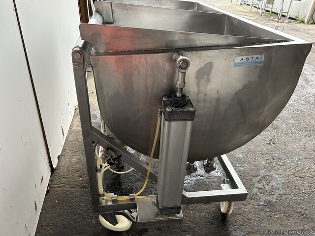 Twin holding tank ASTA 500l
