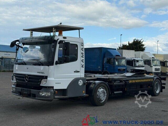 Wissellaadbak vrachtwagen Mercedes-Benz Kamag Wiesel WBH25 Umsetzer + Sattelplatte