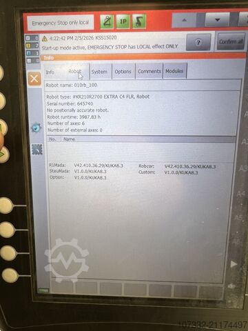 Industrieroboter KUKA KR 210 R2700 extra