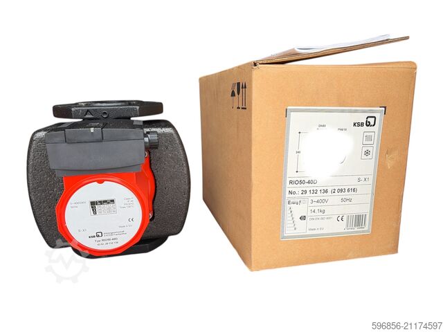 KSB RIO50-40D – circulatiepomp DN50 PN10 | 230/400 V KSB RIO50-40D – pompa obiegowa DN50 PN10 | 230/400 V KSB RIO50-40D – pompa obiegowa DN50 PN10 | 230/400 V