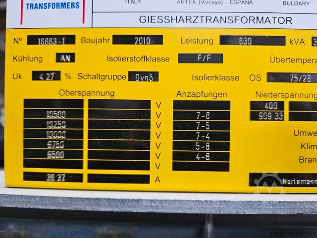 Schakelinstallatie transformatorstation Horlemann HR10U-S