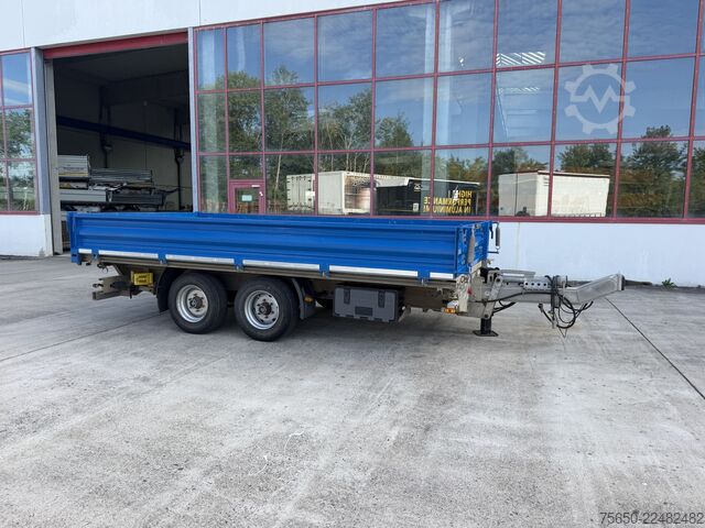 Three-way tipper trailer  TK  Tandemkipper- Tieflader