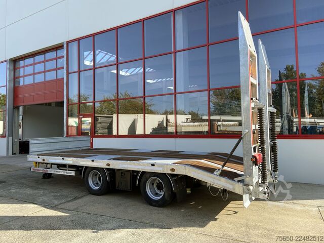 Low loader trailer Möslein TT 21-6,5  21 t Tandemtieflader, Luftgefedert, NEU