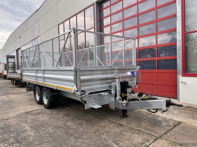 Tipper trailer Möslein TTD 11 Breite Reifen  5,70 lang  Kipper Tieflader, Breite Reifen, 5,70 m lang-- Neufahrzeug --