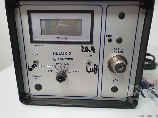 Restsauerstoff-Messgerät Helantec Helox KVSN-F