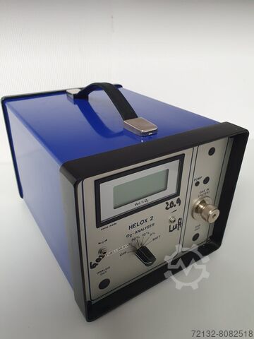 Artık oksijen ölçüm cihazı Helantec Helox KVSN-F