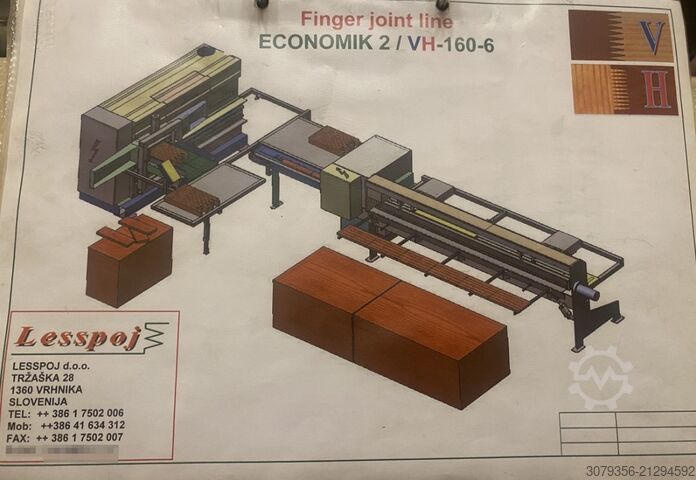 Ujjcsapos kötővonal Lesspoj Ekonomik 2