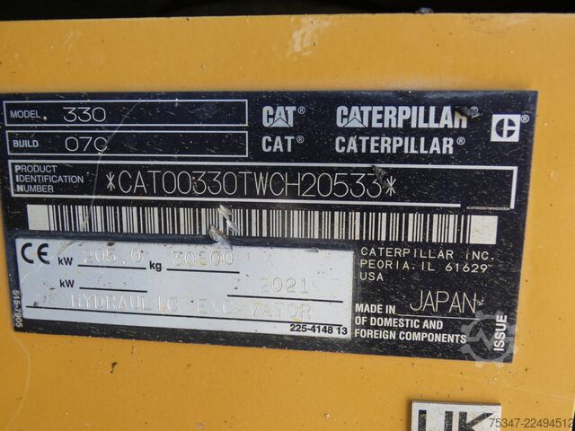 Koparka gąsienicowa Caterpillar 330