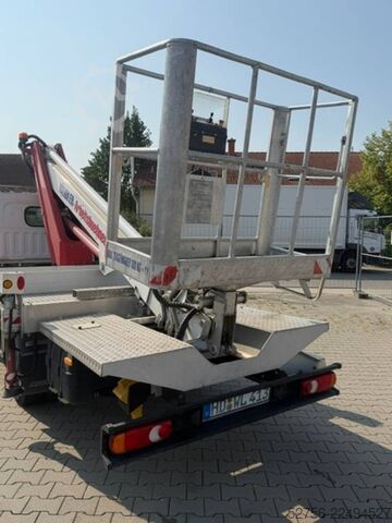 Podnośnik koszowy na samochodzie ciężarowym Multitel MT162