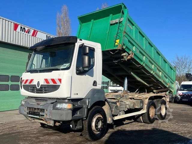 Wywrotka Renault Premium 320 6x4   PTO,  SPRING SUSPENSION, STEE...