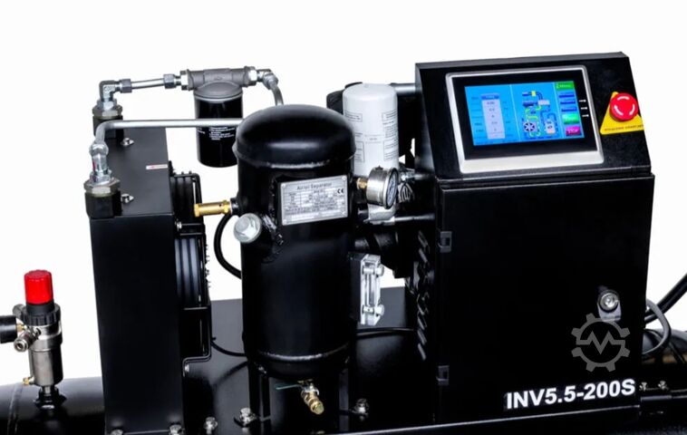 Skruekompressor 5,5 kW 200 l Viber-System Viber-Air INV5.5-200S