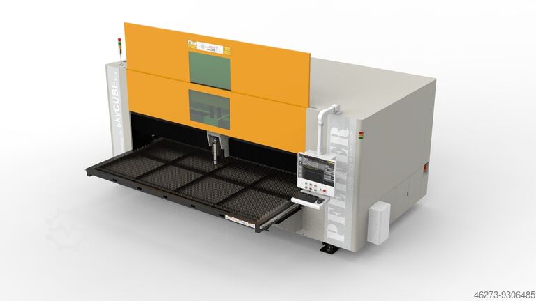 Faserlaser Maschine 6kW 1250 x 2500mm PFEIFER technology & innovation Plauen skyCUBE SL class 1250 x 2500