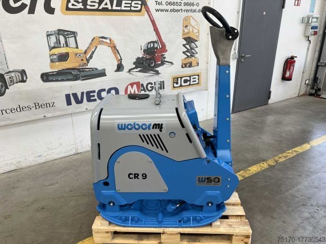 Komprimator WEBER Weber CR 9 WSA Hatz-Diesel / 743 kg Rüttelplatte
