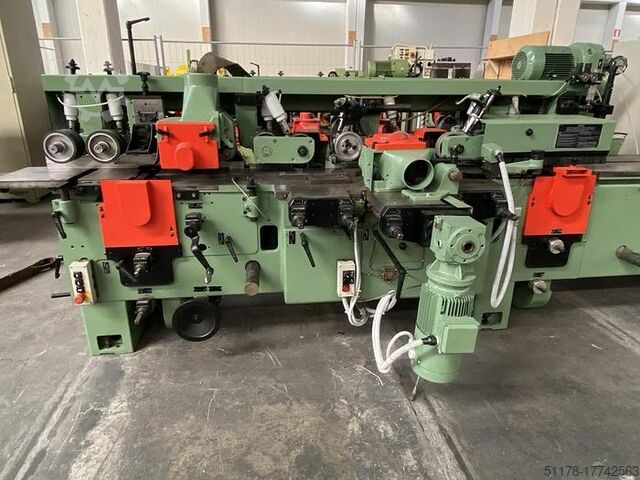 Weinig Unimat 22A met automatische linkeras Weinig 22A Unimatic