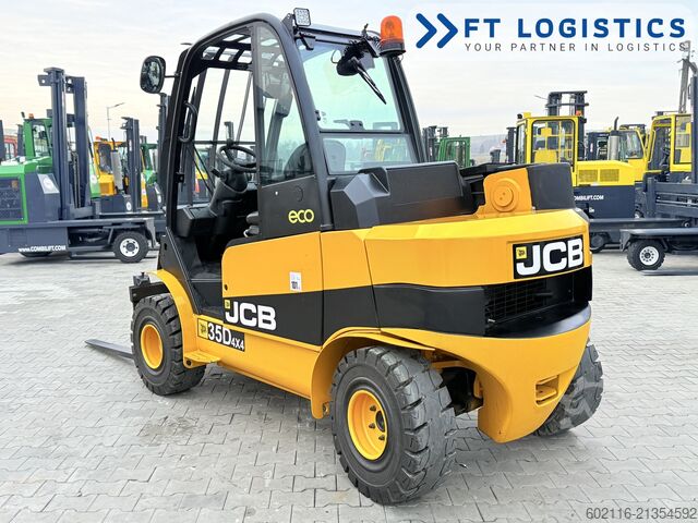 ładowarka teleskopowa JCB TLT 35D 4X4 CABIN POSITIONER NEW TIRES