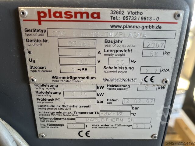Μονάδα ελέγχου θερμοκρασίας Plasma STO 1-6-12-DM