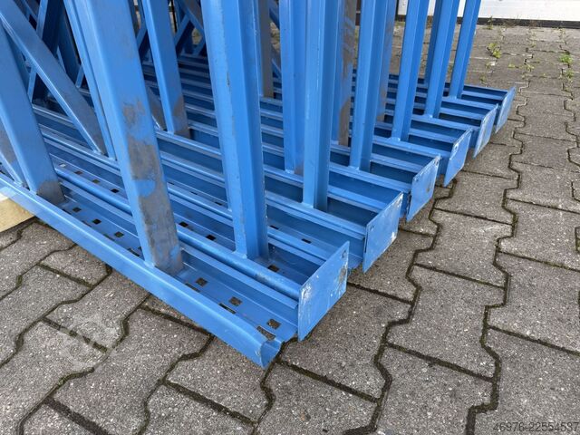 4,130 x 1,100 mm / Type: S / light blue Redirack Palettenregalständer Regalständer Regal