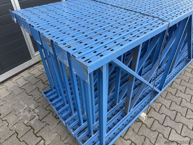 4,130 x 1,100 mm / Type: S / light blue Redirack Palettenregalständer Regalständer Regal