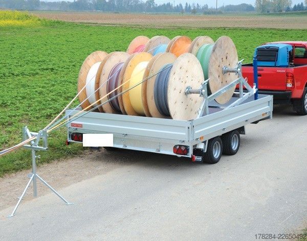 Pótkocsi HIRTH Vetter TRG 8120 TRA 8120 Kabeltrommel variabel