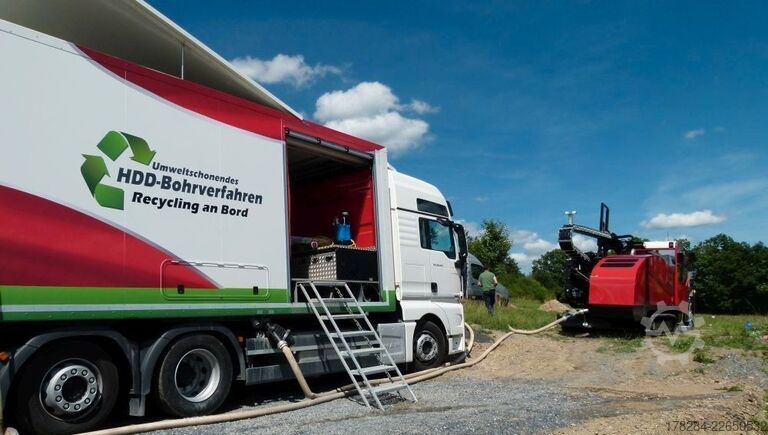 Speciális rendeltetésű teherautó DAF XF AT-Boretec HS Bentonit-Misch-Recyclingsystem