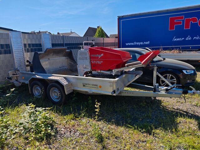 Pótkocsi  Baos M353616 Baumaschinenanhänger  neuwertig