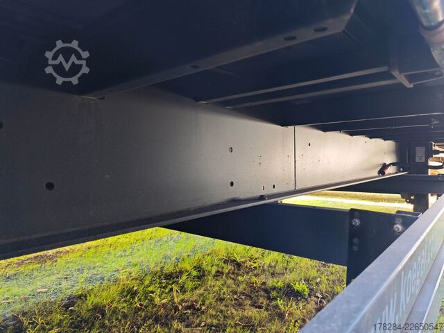 Nyitott ponyvás félpótkocsi KÖGEL S24-1  BPW ECO-Achsen Liftachse Vario Fix