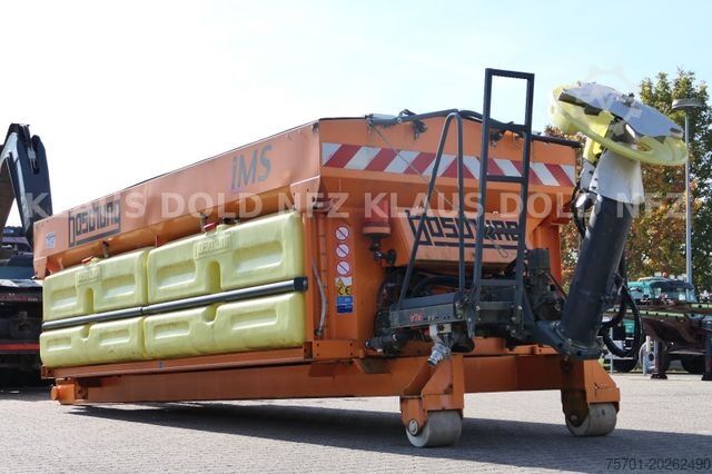 Haakarm vrachtwagen Boschung Salzstreu Wechselaufbau