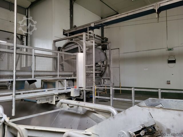 Lossning av låd-pallar - bunker  