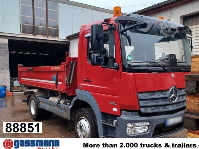Billenő teherautó Mercedes-Benz Atego 1530 K 4x2, 2x AHK