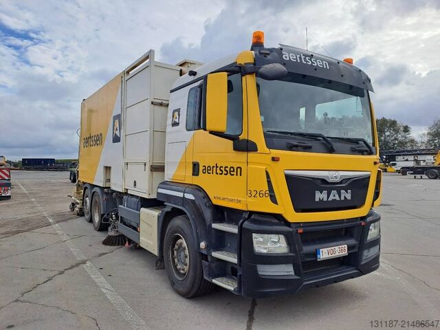 Gatusopmaskin MAN TGS26.360 6x2 BekkerLaGram SV