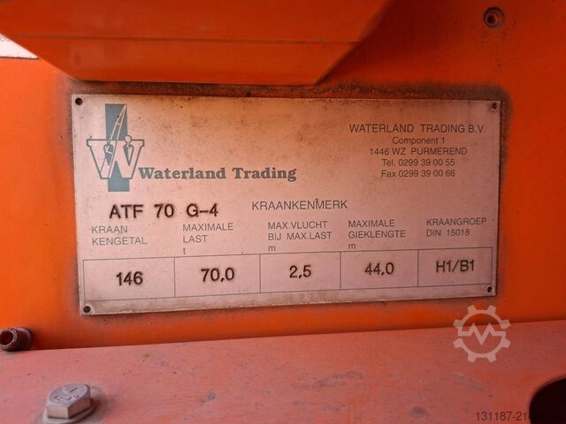 Kran för alla typer av terrängkörning Tadano Faun ATF70G-4