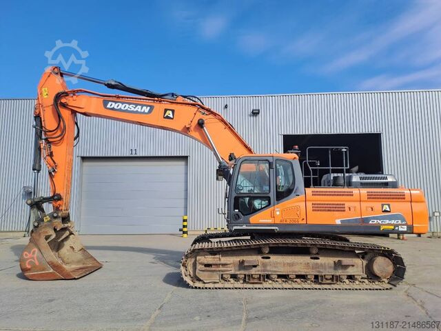 Bandgrävare Doosan DX 340 LC-5 (Full Topcon GPS)