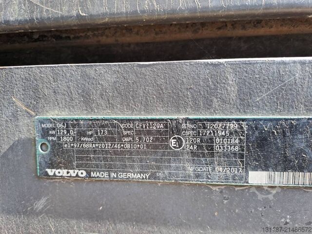 Bandgrävare Volvo EC220EL