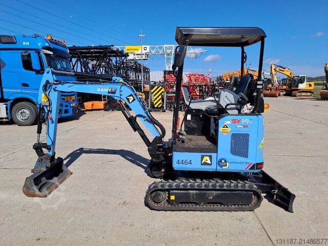 Minigrävare Sany SY19E Electric (3 Buckets)