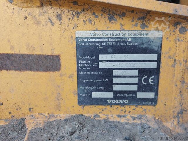 Dumpbil Volvo A 45 G