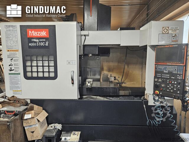 Verticale verspanen centrum Mazak NEXUS VCN 510C-II