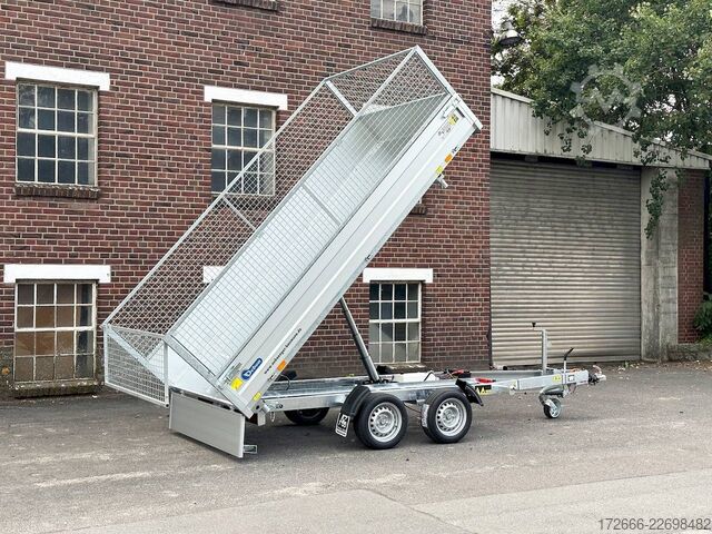 Basculante trilateral Debon CHEVAL LIBERTE DEBON PW3.6 | GITTERAUFSATZ 360X180X95CM 3500KG DREISEITENKIPPER