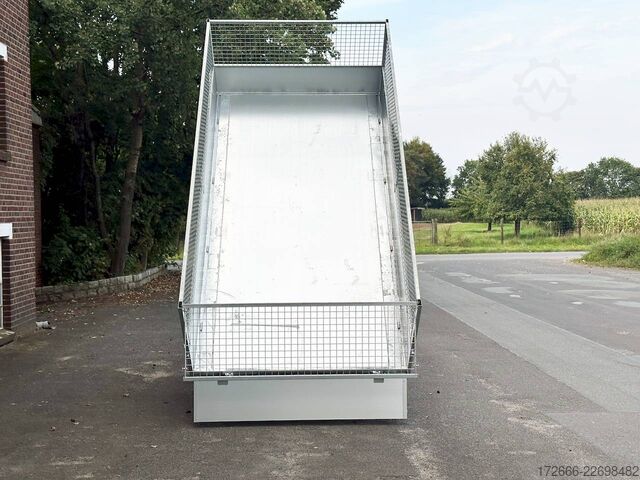 Basculante trilateral Debon CHEVAL LIBERTE DEBON PW3.6 | GITTERAUFSATZ 360X180X95CM 3500KG DREISEITENKIPPER