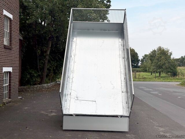 Basculante trilateral Debon CHEVAL LIBERTE DEBON PW3.6 | GITTERAUFSATZ 360X180X95CM 3500KG DREISEITENKIPPER