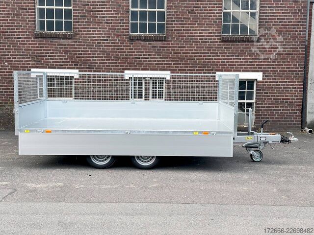 Basculante trilateral Debon CHEVAL LIBERTE DEBON PW3.6 | GITTERAUFSATZ 360X180X95CM 3500KG DREISEITENKIPPER