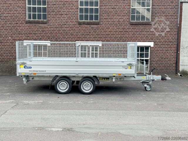 Basculante trilateral Debon CHEVAL LIBERTE DEBON PW3.6 | GITTERAUFSATZ 360X180X95CM 3500KG DREISEITENKIPPER